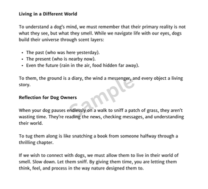 Inside a Dog’s Mind: What They Think, Feel, and Know About Us