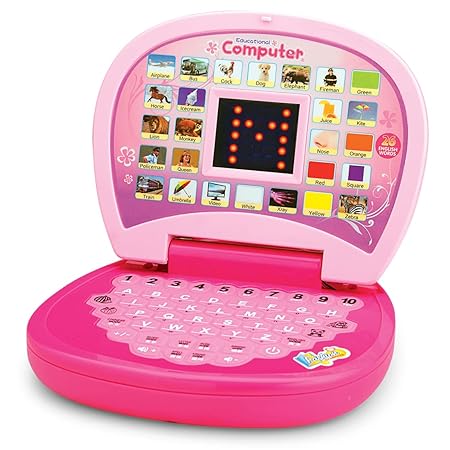Interactive Kids Laptop By Hidden Gems | Learn ABC, Numbers & More