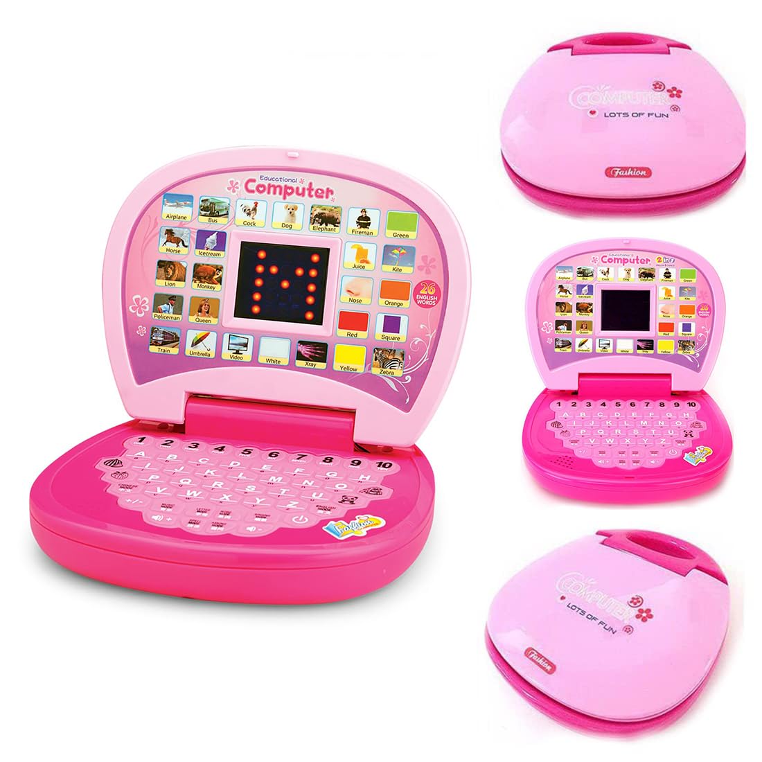 Interactive Kids Laptop By Hidden Gems | Learn ABC, Numbers & More