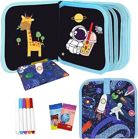 Erasable Doodle Slate Painting Kit by Hidden Gems | Boost Creativity & Imagination