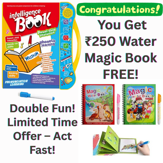 Intelligence Book + FREE Water Magic Book – Limited Time Offer!