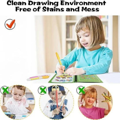 Hidden Gems Magic Water Book Combo (Set of 4) – No-Mess Fun for Kids